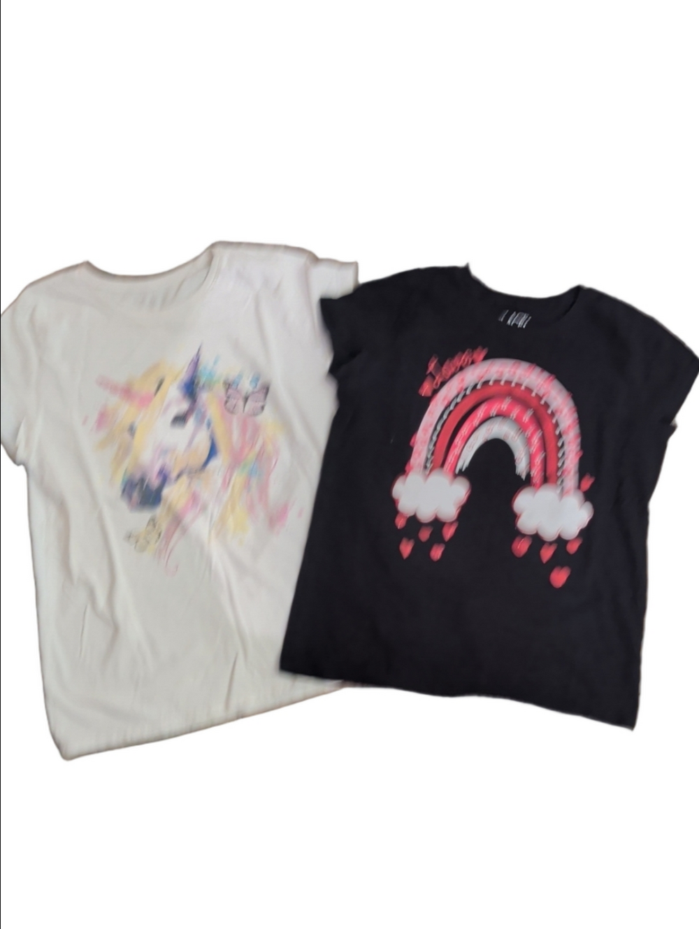 🎒BOGO🎒Bundle 2 Childrens Place graphic Tshirts Size LG 10-12